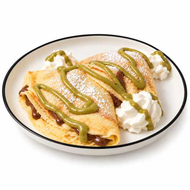Pistachio Dubai Crepe.