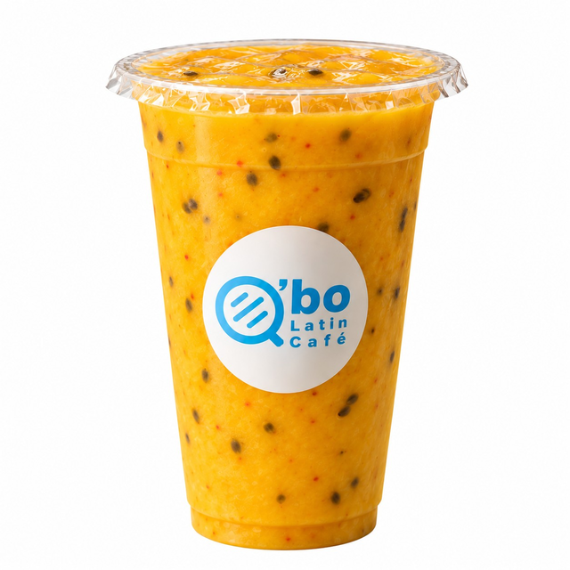 Mango Passion Fruit Smoothie.
