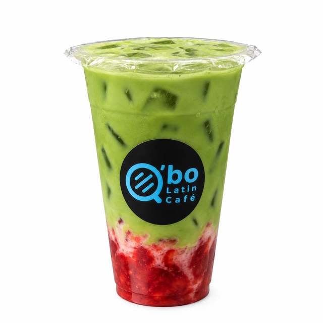 Strawberry Matcha.