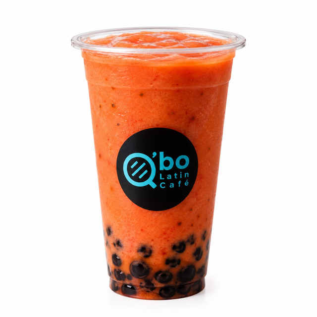 Passion Fruit Strawberry Bubble.