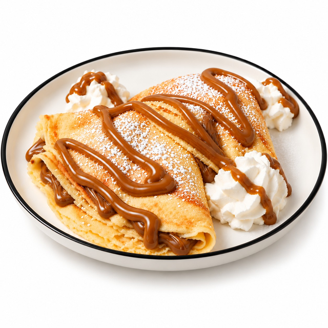 Dulce de Leche Crepe.