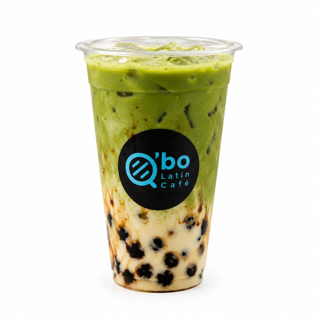 Matcha Q'bo Bubble.