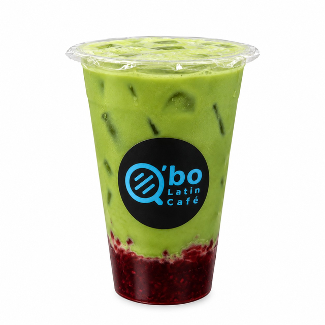 Mixed Berry Matcha.