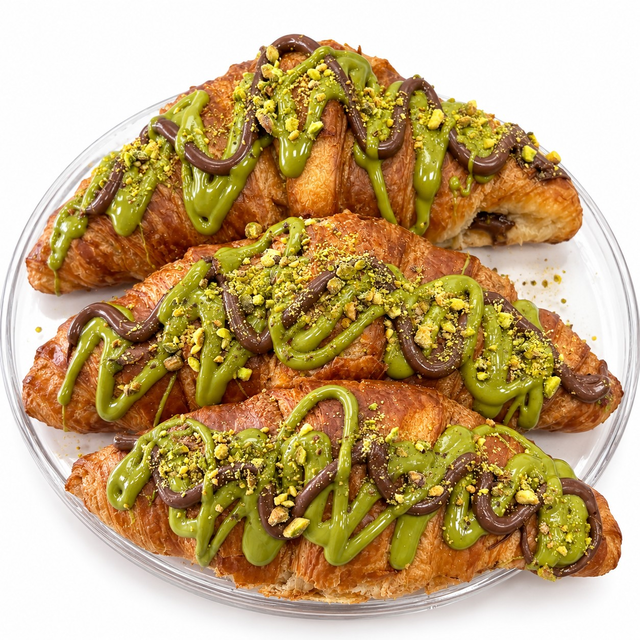 Dubai Chocolate Croissant.