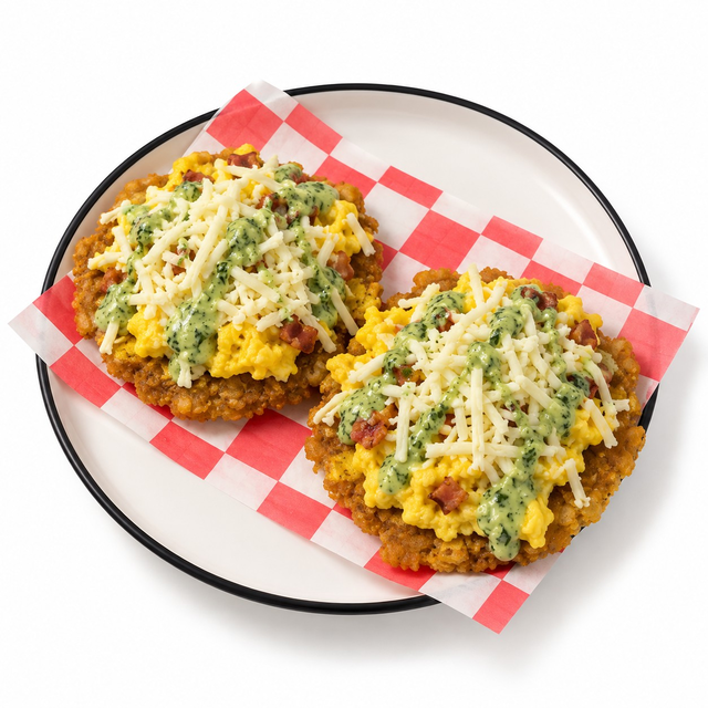 MYO Breakfast Tostones.