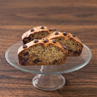 Loaf of Chocolate Chip Banana Bread