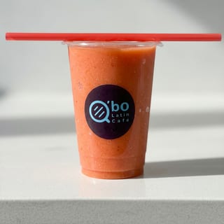 Passion Fruit Strawberry Bubble