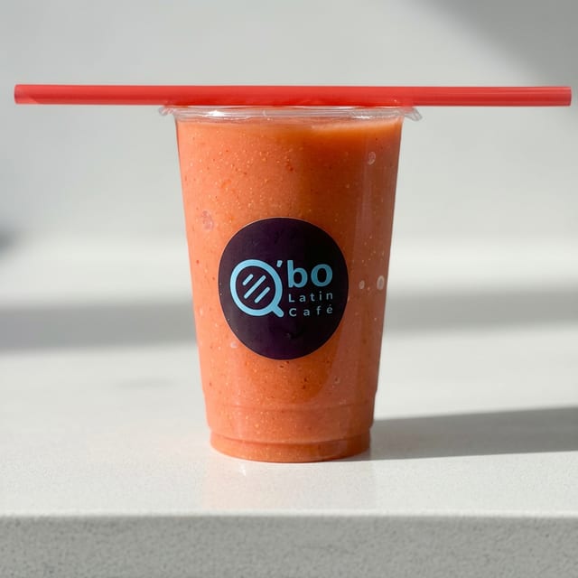 Passion Fruit Strawberry Bubble.